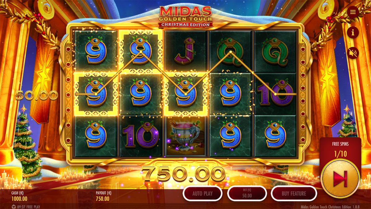  Midas Golden Touch Christmas Edition